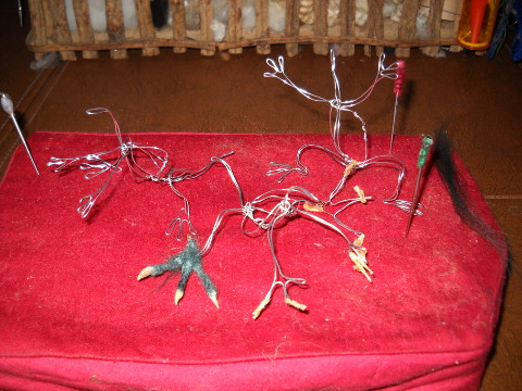 Three Dragonets – Armatures and a Foot